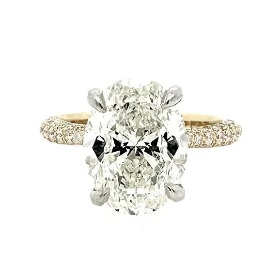 4.57 CTW Tacori Hidden Halo Engagement Ring