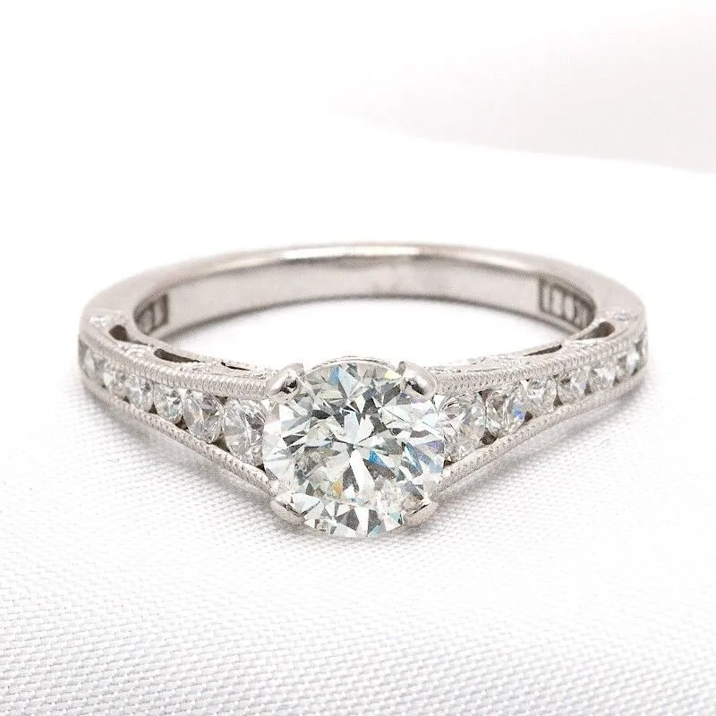 1.50 CTW 18k Tacori Engagement Ring