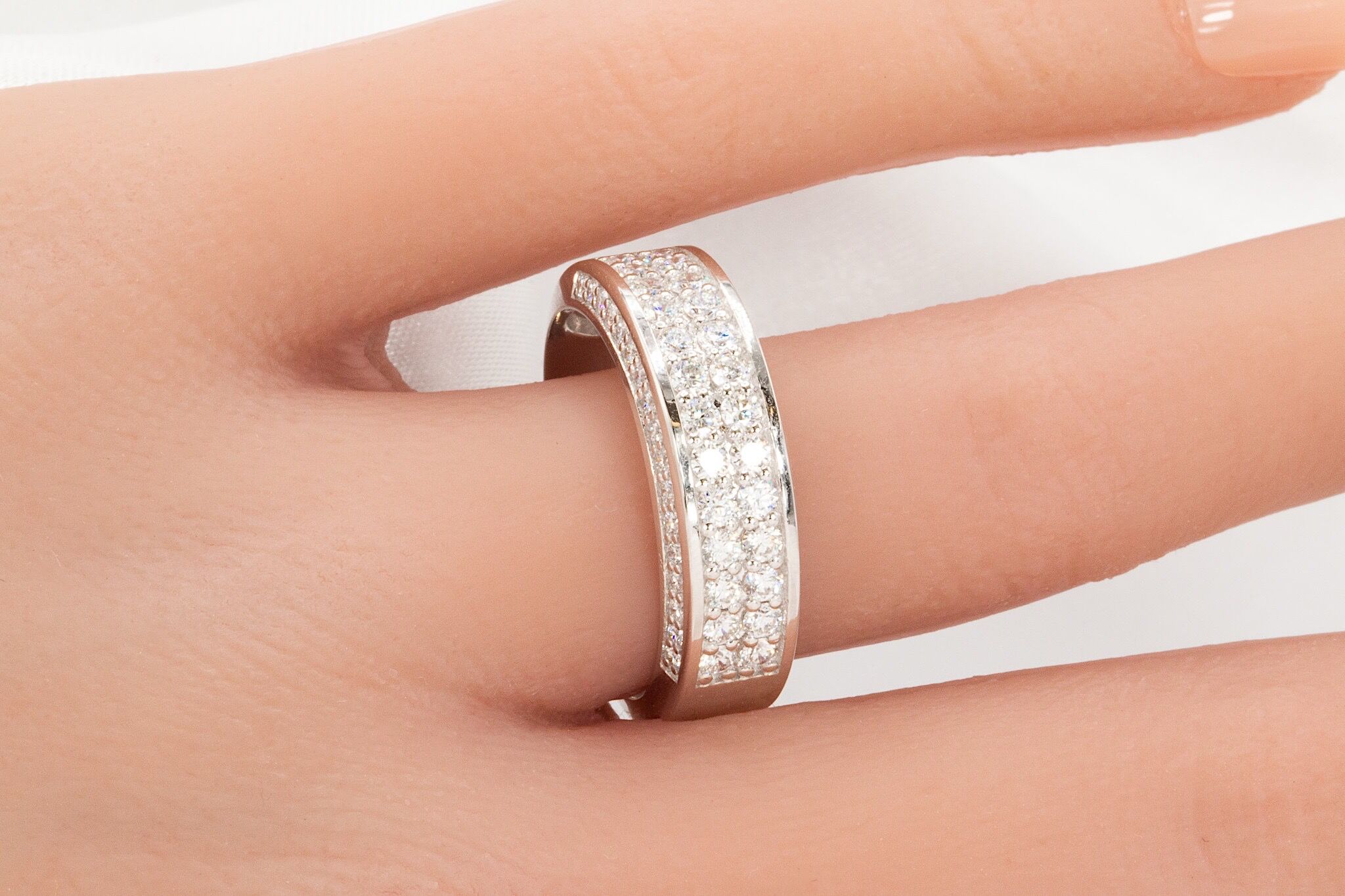 mens diamond band