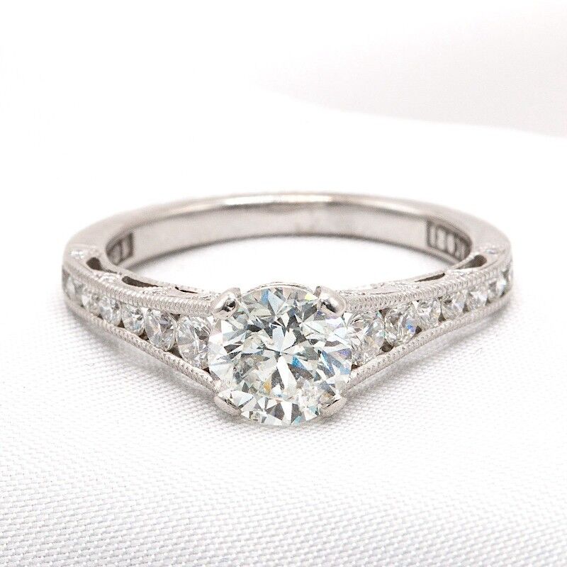 1.50 CTW 18k Tacori Engagement Ring