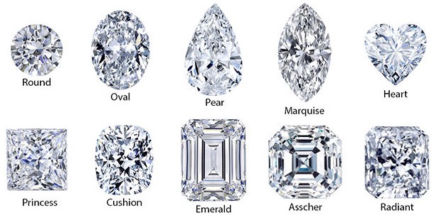 center diamond shapes