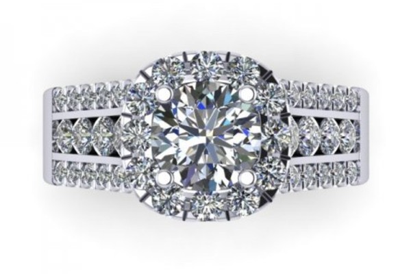 Custom Diamond Engagement Rings