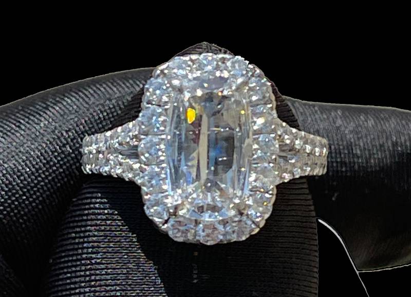 10 Year Diamond engagement Ring Upgrade