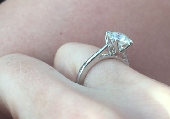 Cathedral Engagement Ring Setting