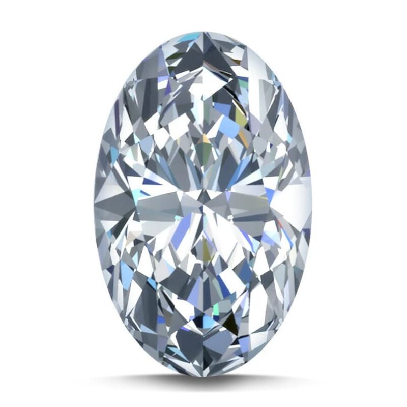 lab grown oval diamond