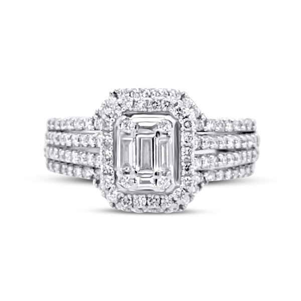 1.25 CTW Diamond Engagement Ring