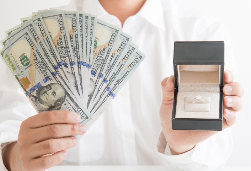 cash for jewelry after selling an engagement ring