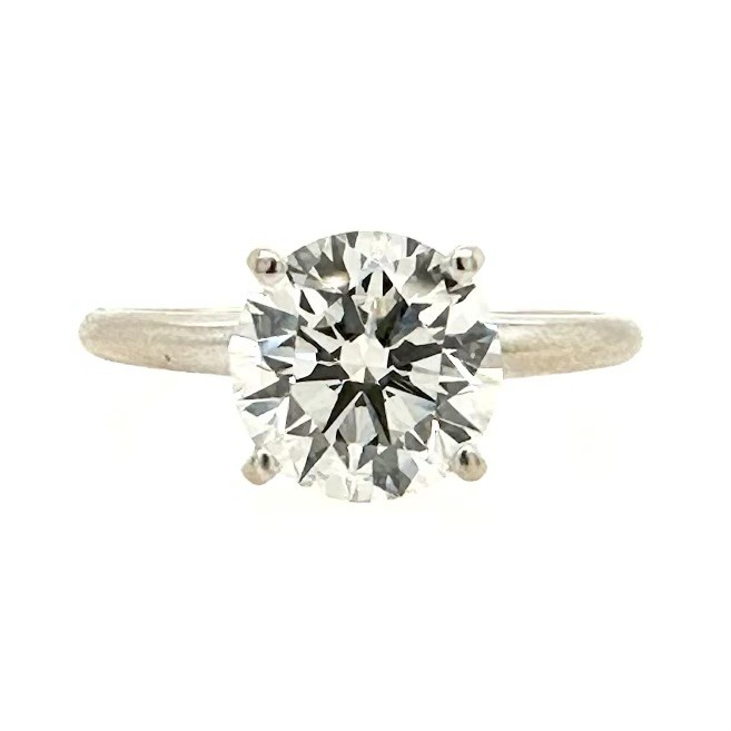 2.04 Carat Lab Grown Diamond Engagement Ring