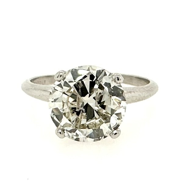 2.77 Carat Solitaire Engagement Ring