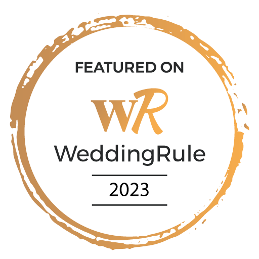 Featured On Wedding Rule Award Badge