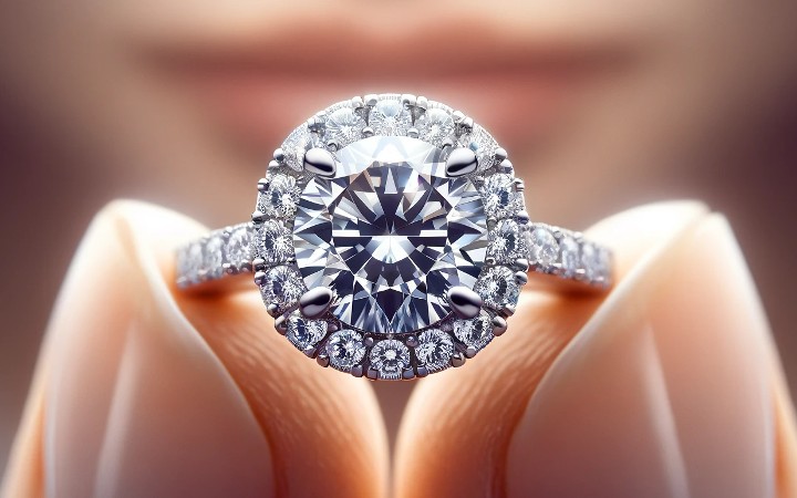 custom engagement ring Houston
