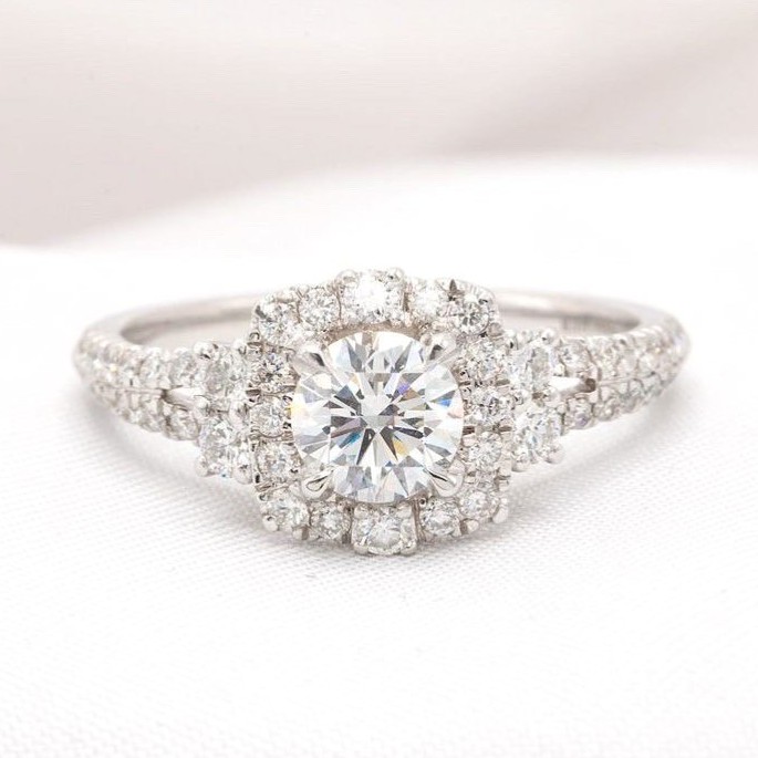 1.65 CTW GIA Natural Diamond Engagement Ring
