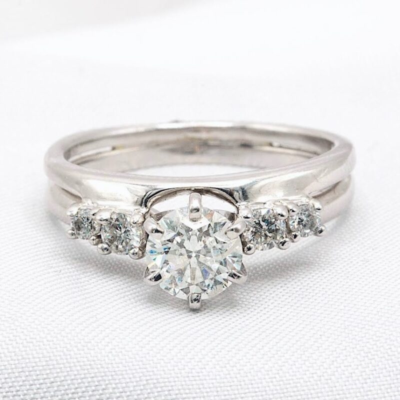 diamond engagement ring .75 ctw
