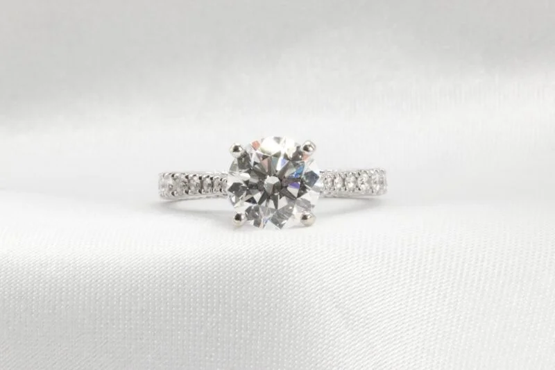 gia certified diamond ring