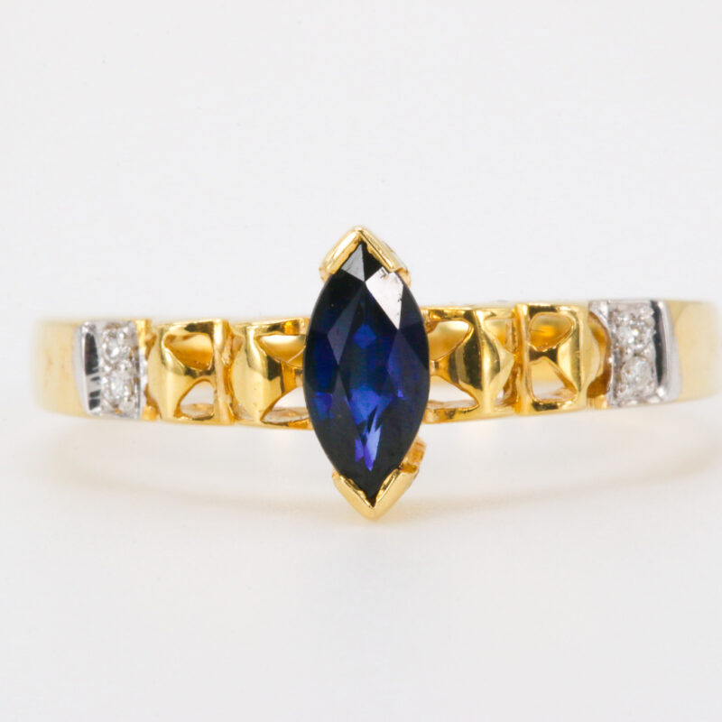 sapphire fashion ring